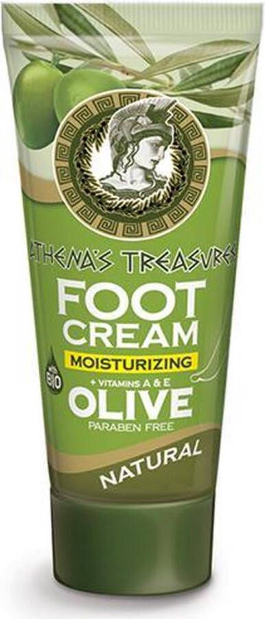 Pharmaid Athenas Treasures Voetcreme Bio Olive Oil Natural 60ml Moisturizer Voetverzorging