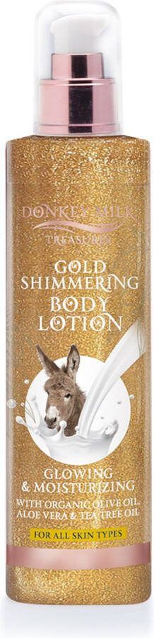 Pharmaid Donkey Milk Treasures Goudglanzende Bodylotion 250ml Gold Shimmering lotion