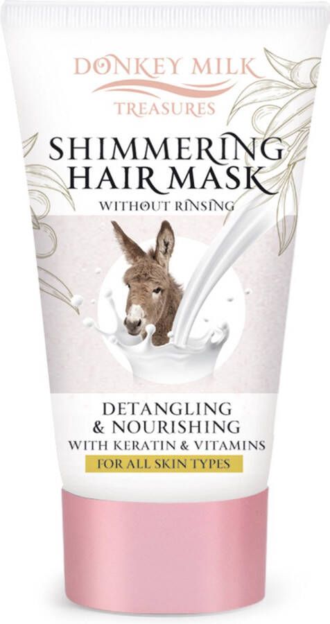 Pharmaid Donkey Milk Treasures Shimmering Hair Mask Without Rinsing 100ml Haarmasker