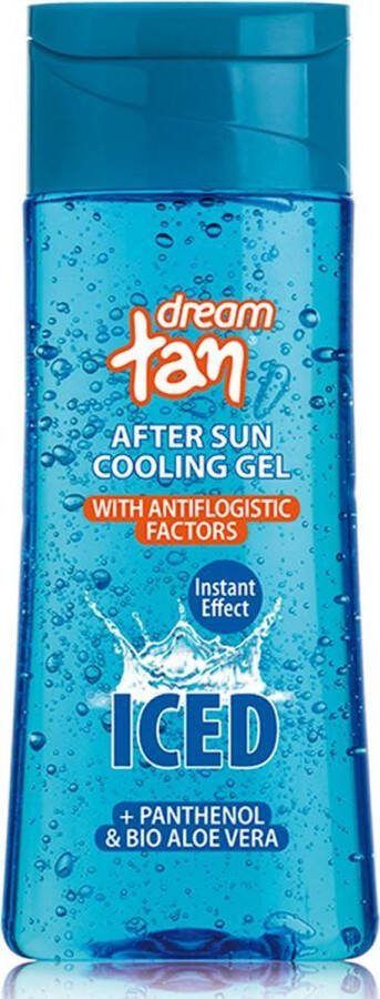 Pharmaid Dream Tan After Sun Verkoelende Gel met Iced Panthenol – 200ml Kalmerende Zonverzorging met Aloe Vera