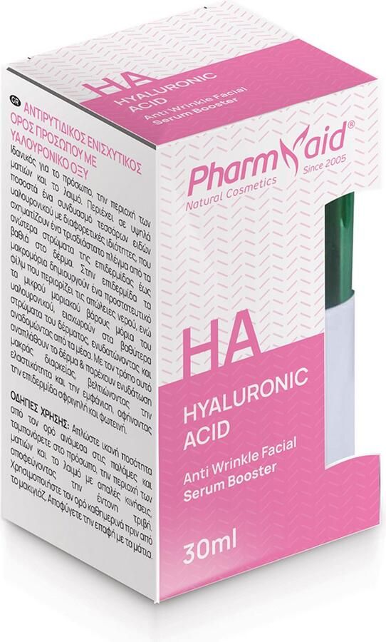 Pharmaid Hyaluronzuur Natuurlijk Anti-Rimpel Gezichtsserum Booster 30ml