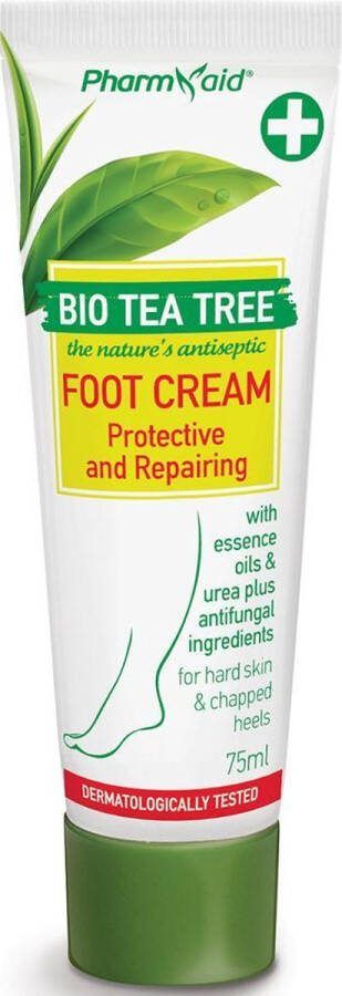 Pharmaid Voetcrème met Tea Tree Olie 75ml Verzorging voor Gezonde Voeten