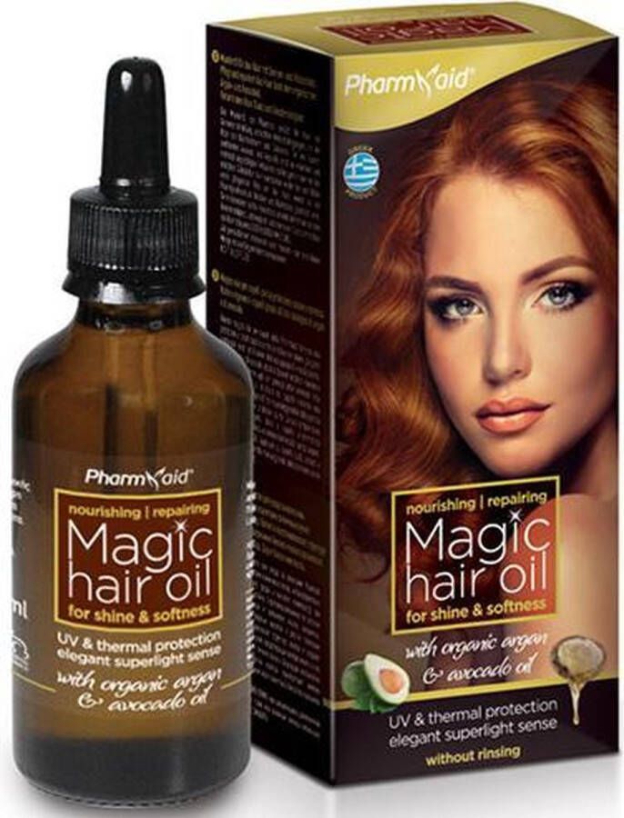 Pharmaid Wellness Hair Care Magic Hair Oil UV Argan & Avocado 50ml Natuurlijke Haarolie