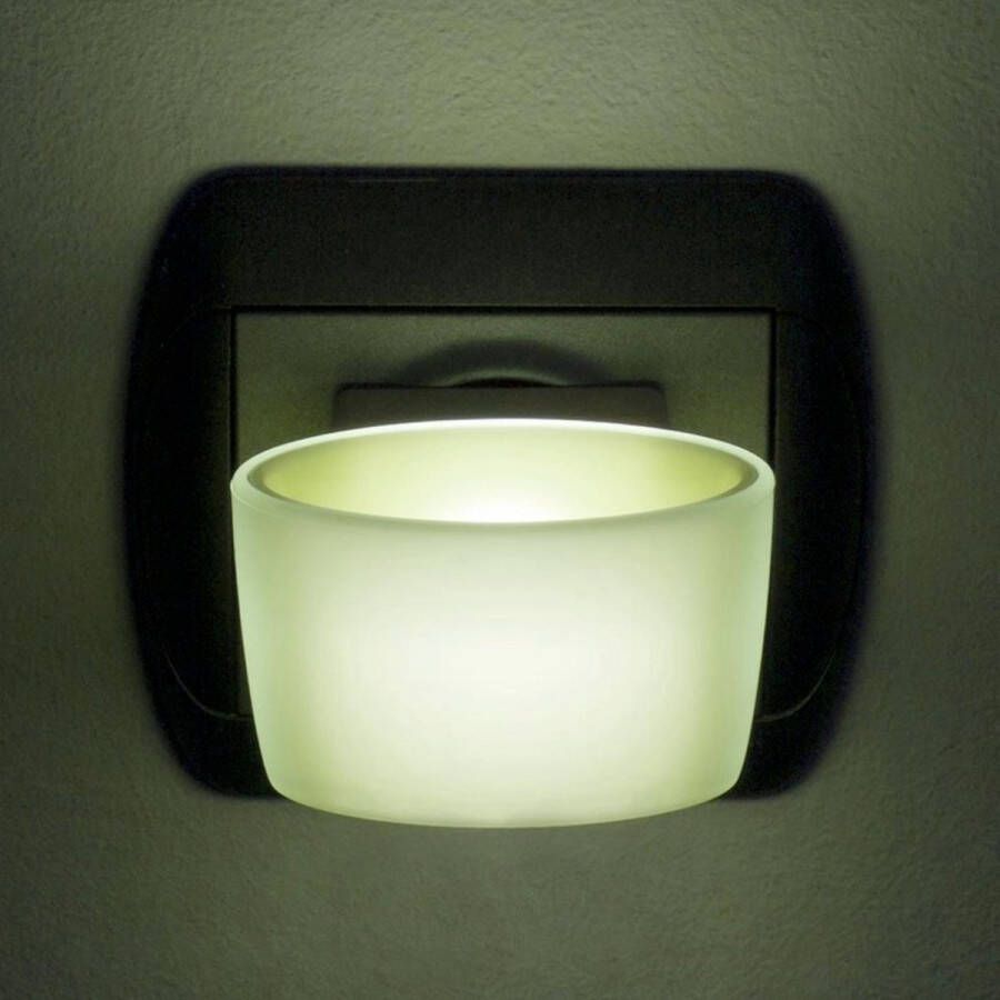 PHENOM LIGHTING TECHNOLOGY Nachtlampje Stopcontact Stekkerlamp Groen Met Aanraak Schakelaar Voor Kinderen Volwassenen