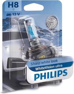 Philips 12360WVUB1 Halogeenlamp WhiteVision Ultra H8 35 W 12 V