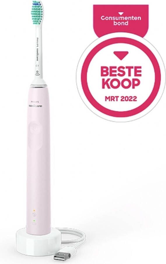 Philips 2100 series HX 3651 11 Roze Sonische elektrische tandenborstel
