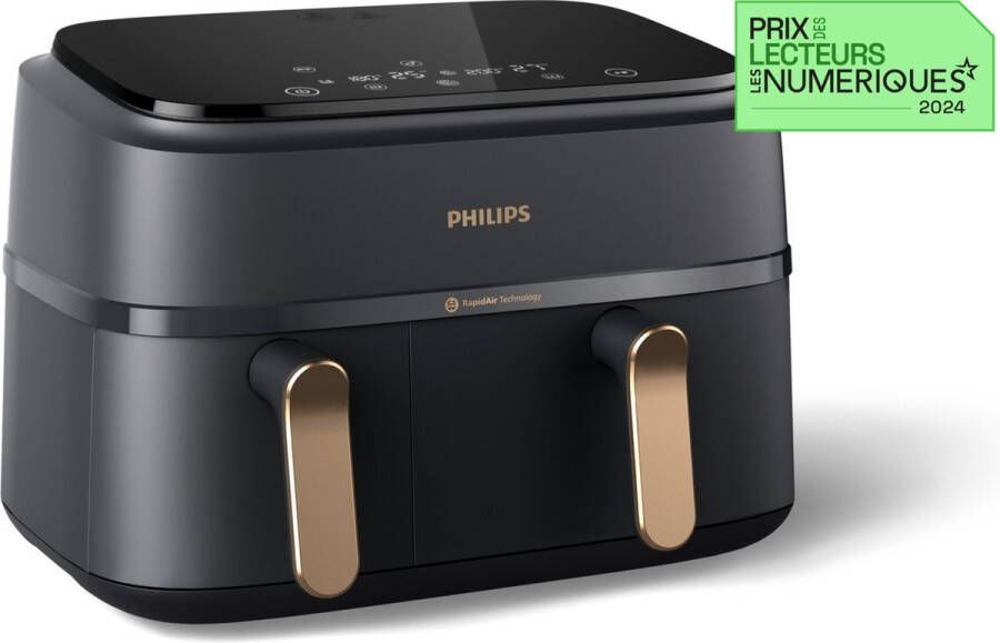 Philips 3000 Series Airfryer met twee manden NA352 00