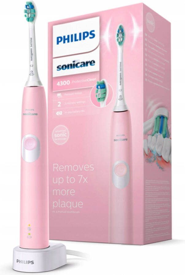 Philips 4300 series Sonische elektrische tandenborstel met poetsdruksensor