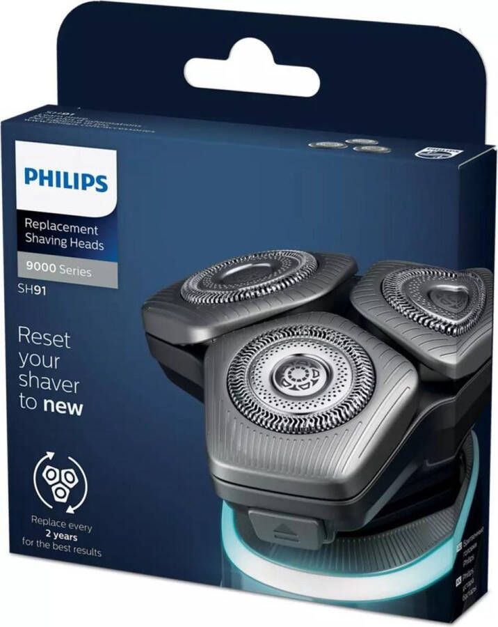 Philips 9000 Serie SH91 50 Scheerkoppen 3 stuks