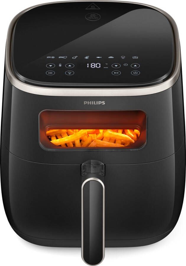 Philips Airfryer 3000 Series HD9257 80 – 5 6 liter (XL) Heteluchtfriteuse – 13 in 1 kookfuncties Met venster