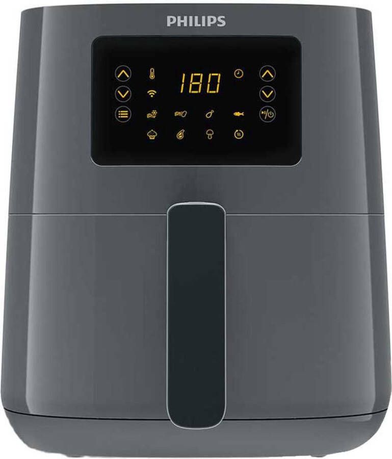 Philips Airfryer Connected 5000 Series HD9255 60 4.1 liter (L) RapidAir 13 in 1 kookfuncties Quickclean
