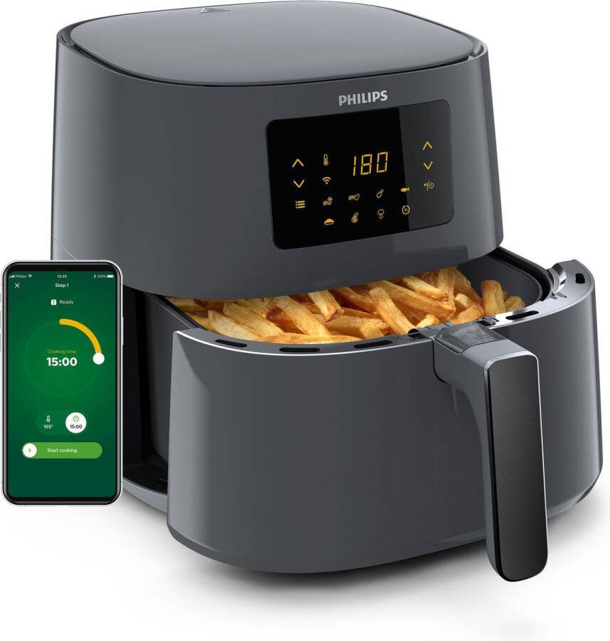 Philips Airfryer Essential Series HD9280 60 6 2 liter(XL) Heteluchtfriteuse Digitaal display Quickclean