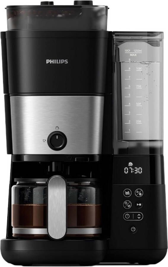 Philips All-in-1 Brew HD7900 50 Koffiezetapparaat met filter Zwart&Zilver