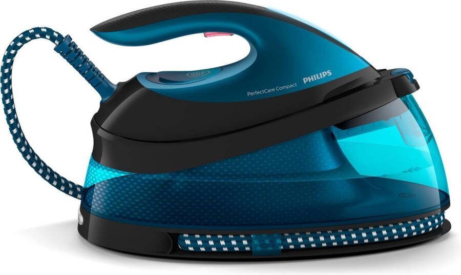 Philips PerfectCare stoomgenerator keramische zoolplaat 120 g min constante stoom 6 5 bar 2400 W blauw (GC7846 80)