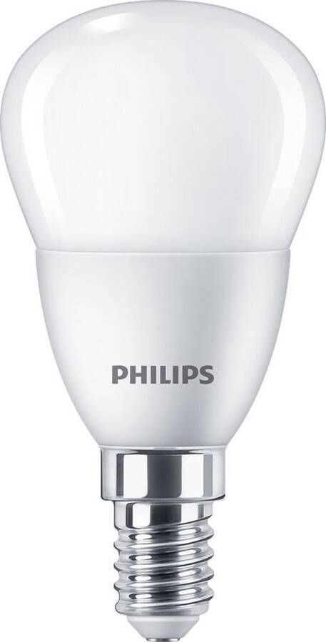 Philips LED Lamp CorePro Lustre 827 P45 FR E14 Fitting 5.5W Warm Wit 2700K Vervangt 40W