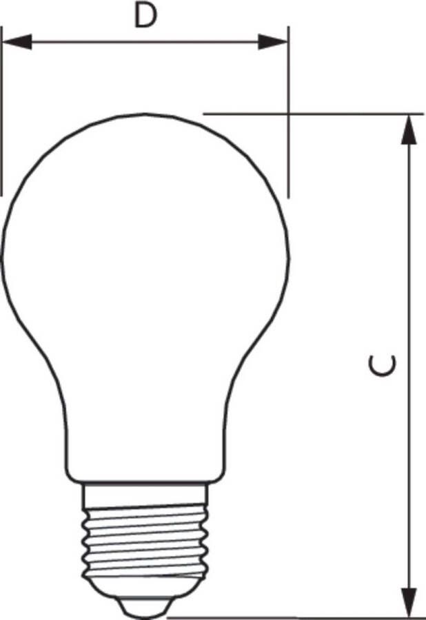 Philips Corepro Ledbulb E27 Peer Helder 10.5w 1521lm 840 Koel Wit | Vervangt 100w