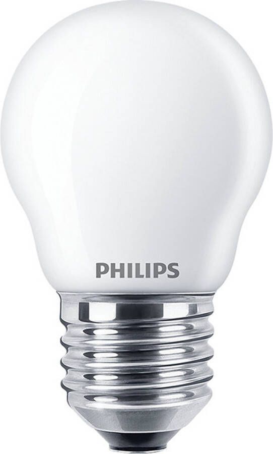 Philips Corepro Ledluster E27 Kogel Mat 6.5w 806lm 840 Koel Wit | Vervangt 60w