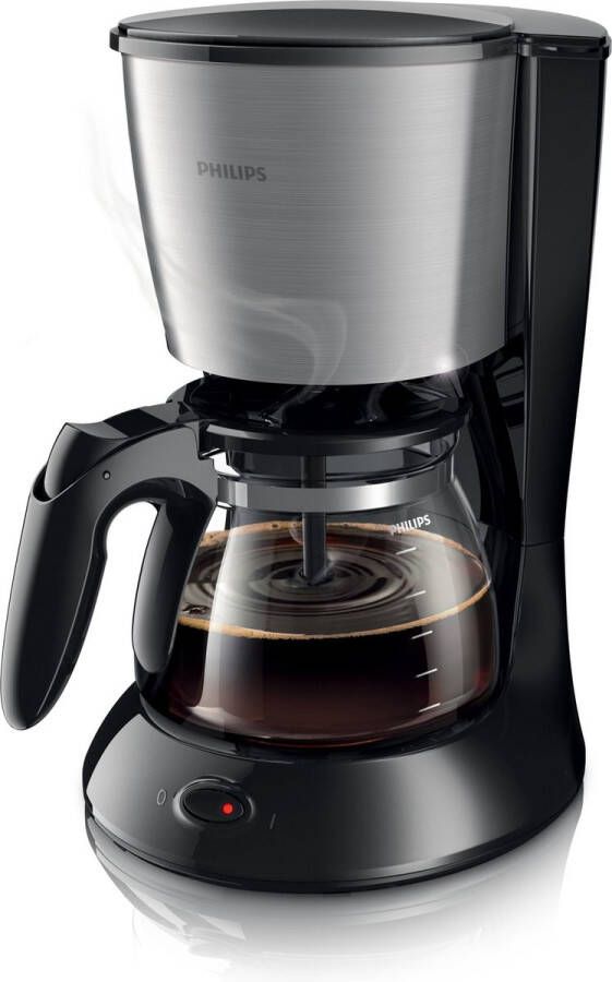 Philips filterkoffiezetapparaat Daily Collection HD7462 20 zwart metaal 1 2L - Foto 2
