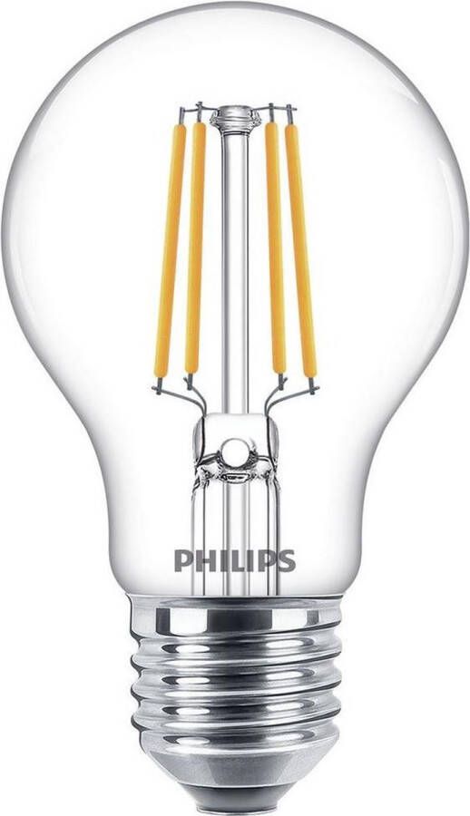 Philips energiezuinige LED Lamp Transparant 40 W E27 warmwit licht 2 stuks Bespaar op energiekosten