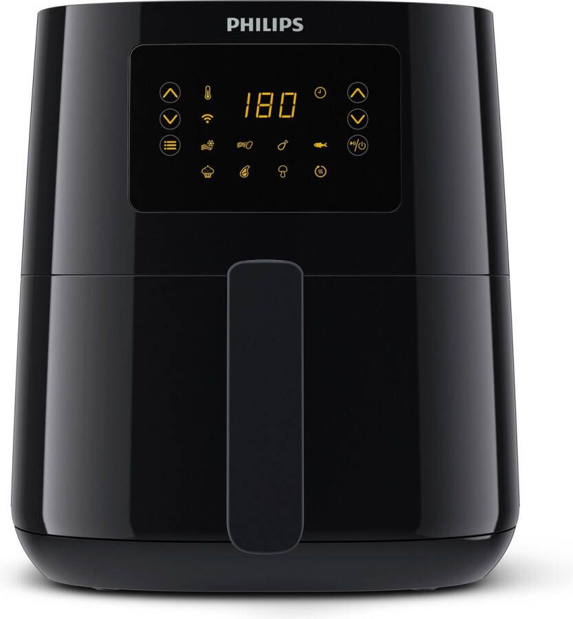 Philips Essential App Connect Airfryer 5000 Series- HD9255 90 4 1 liter (L) Heteluchtfriteuse RapidAir 13 in 1 kookfuncties