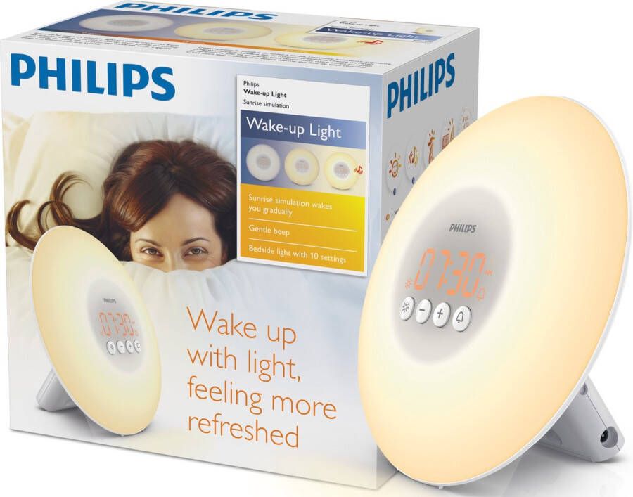Philips Wake-up Light HF3500 01 wit