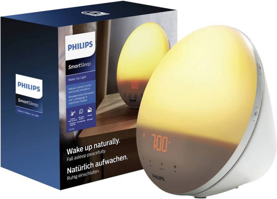 Philips Daglichtwekker HF3519 01 Wake Up Light voor natuurlijker wakker worden