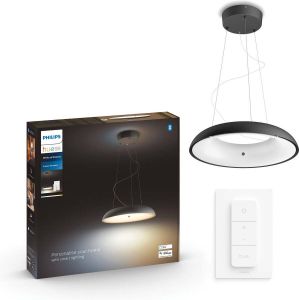 Philips Hue Amaze hanglamp White Ambiance Zwart Bluetooth incl. 1 dimmer switch