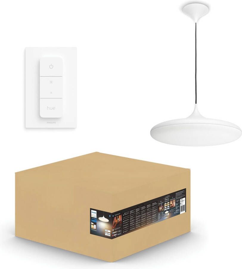 Philips Hue Cher hanglamp warm tot koelwit licht wit 1 dimmer switch