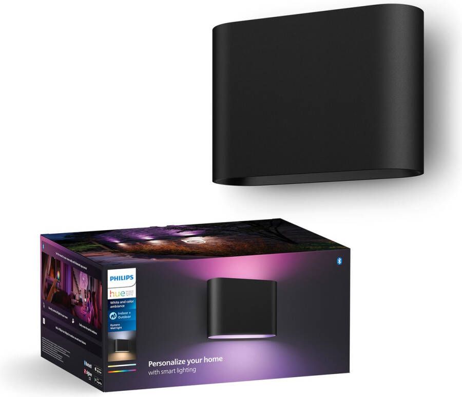 Philips Hue wandlamp buiten Dymera wit en gekleurd licht - Foto 2