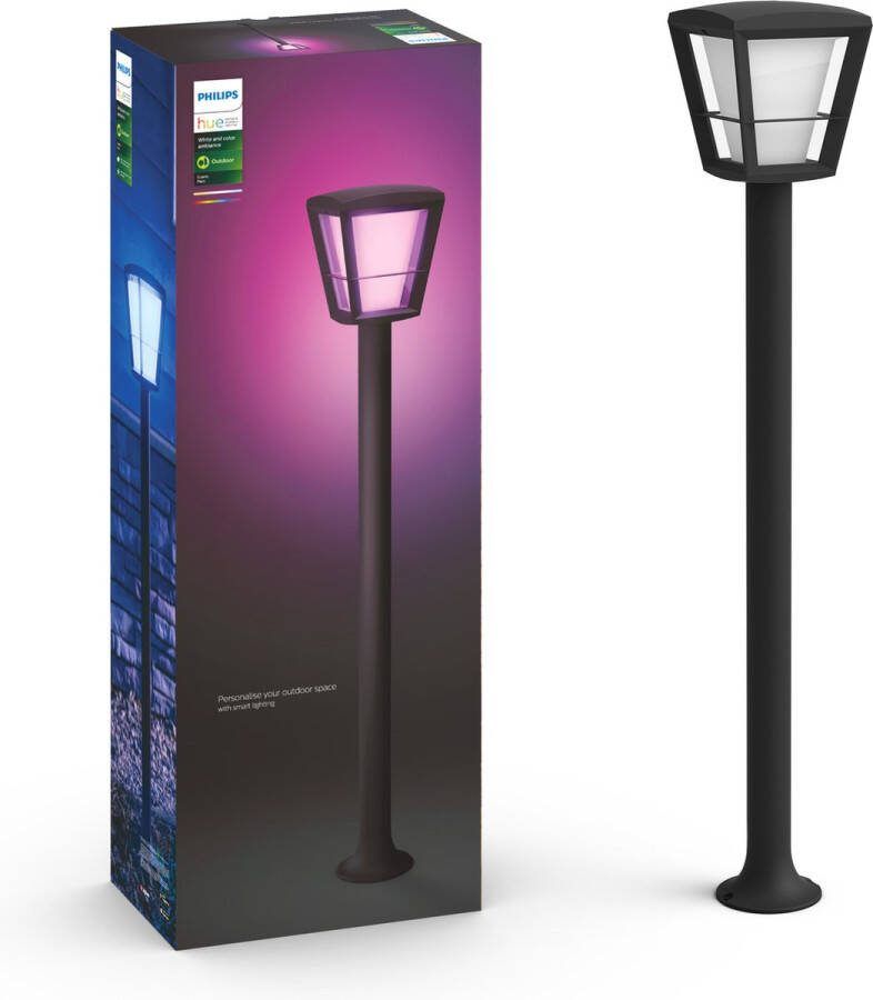 Masskas Philips Hue Econic White And Color Ambiance Sokkellamp Zw Ho