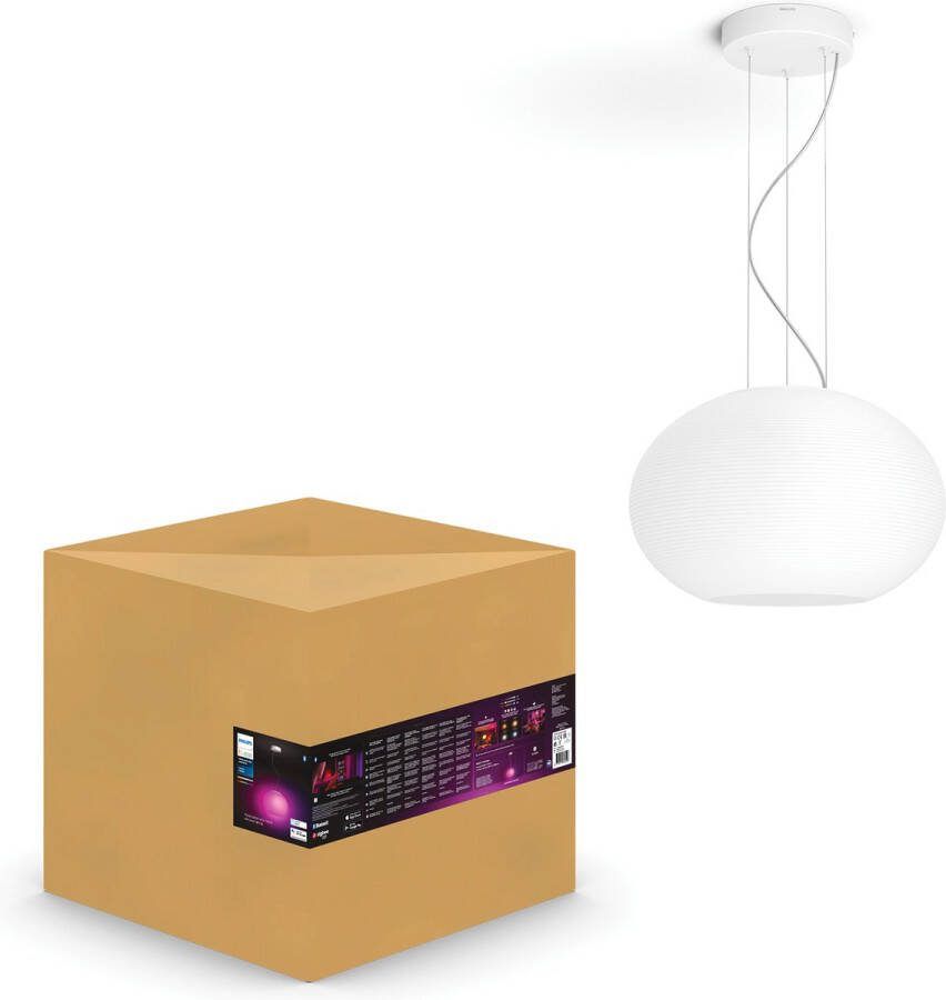 Philips Hue Flourish Hanglamp White and Color Ambiance Wit 31W Bluetooth