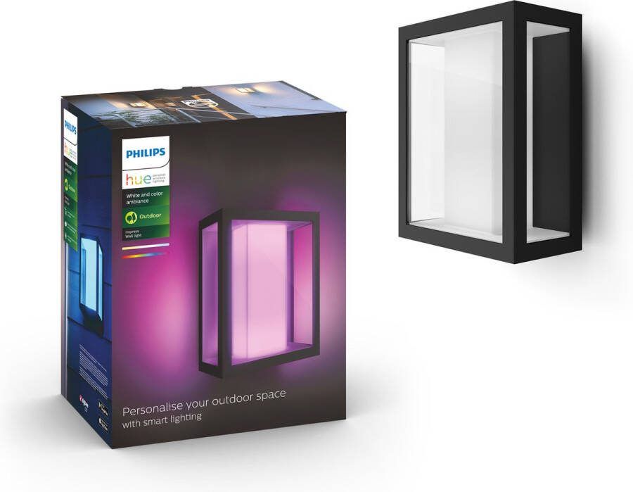 Warentuin Philips Hue Impress White and Color Ambiance Wandlamp zw