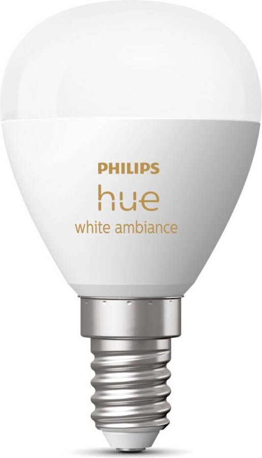 Philips Hue Kogellamp Warm- Tot Koelwit Licht 1-pack E14