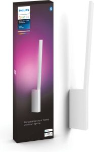 Philips Hue Liane Wandlamp White and Color Ambiance Gëintegreerd LED Wit 12W Bluetooth