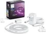 Philips Hue Lightstrip Plus basis 2 meter- Wit en gekleurd licht Wit 20W Bluetooth V4 incl. Voeding - Thumbnail 2