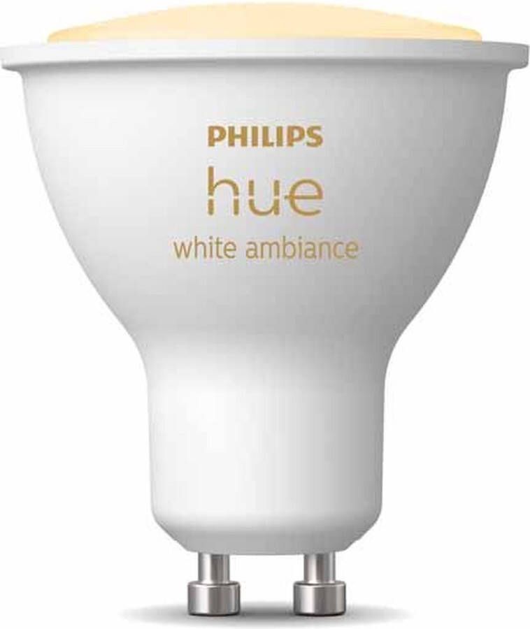 Philips Hue Slimme Lichtbron GU10 Spot warm tot koelwit licht 5W Bluetooth