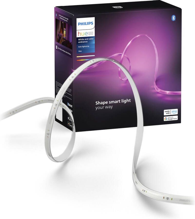 Philips Hue Solo lightstrip wit en gekleurd licht 10m