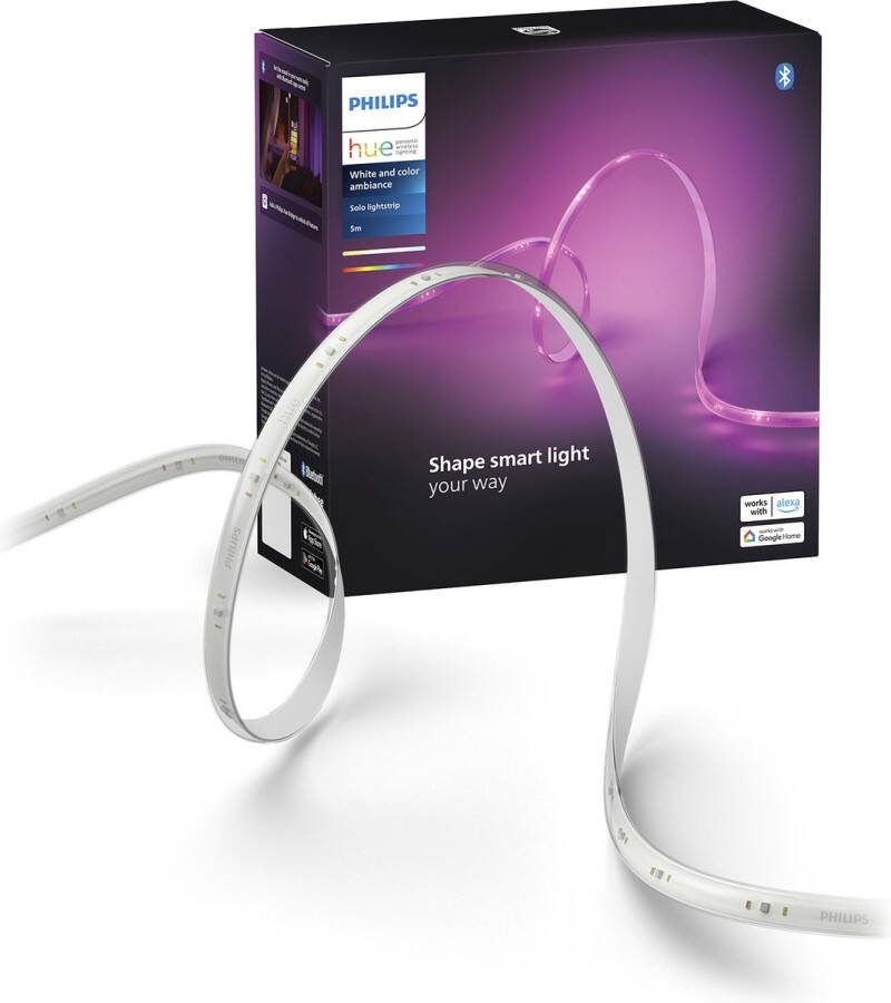 Philips Hue Solo lightstrip wit en gekleurd licht 5m