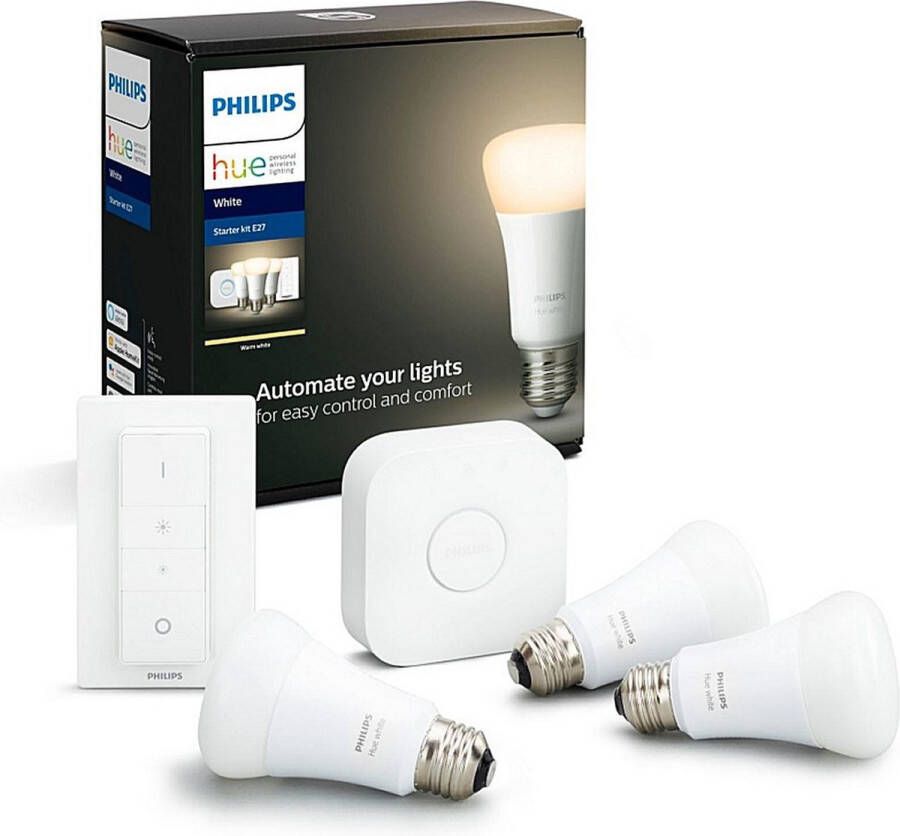 Philips Hue W 9.5W A60 E27 3set sw EU | elektronica en media | Smart Home Slimme Verlichting | 8719514289130
