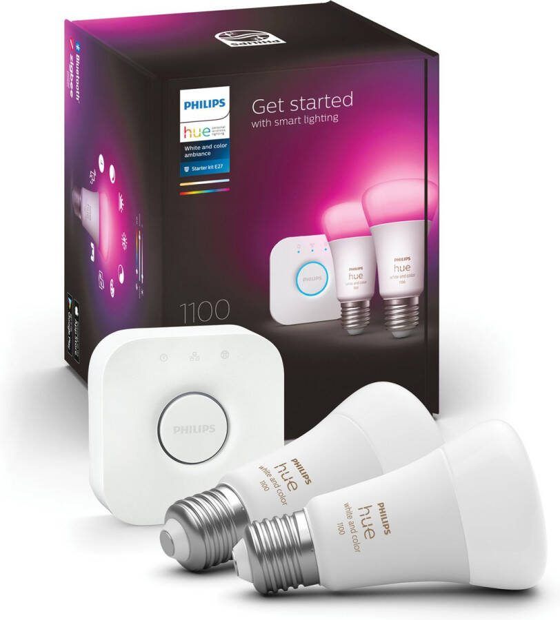 Philips Hue White&Color Ambiance Starterkit E27 | elektronica en media | 8719514291492