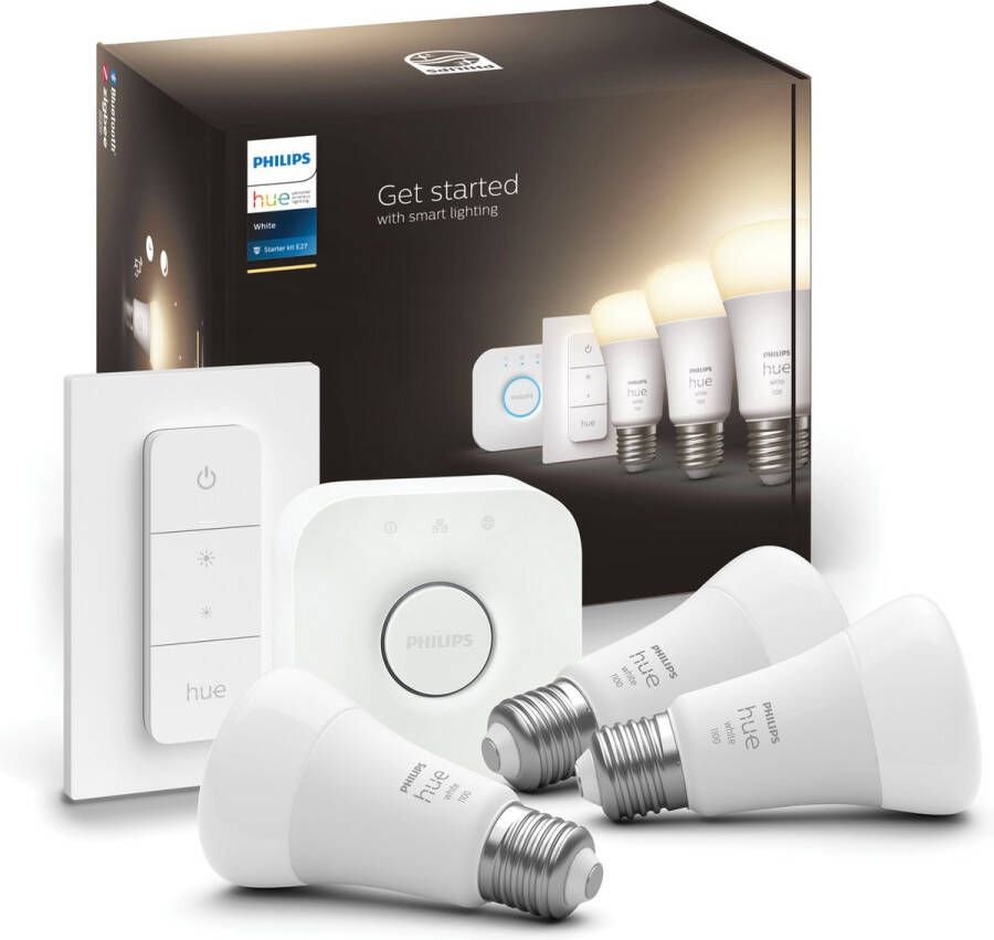 Philips Hue W 9.5W A60 E27 3set sw EU | elektronica en media | Smart Home Slimme Verlichting | 8719514289130