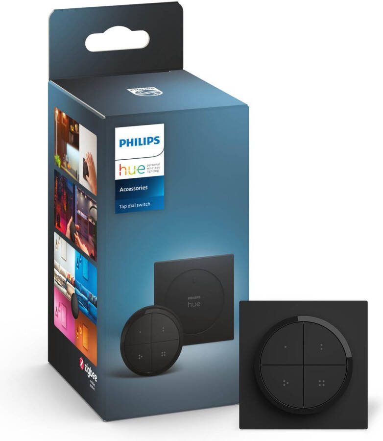 Philips Hue Tap Dial Switch Draadloze Draaischakelaar Zwart Mat