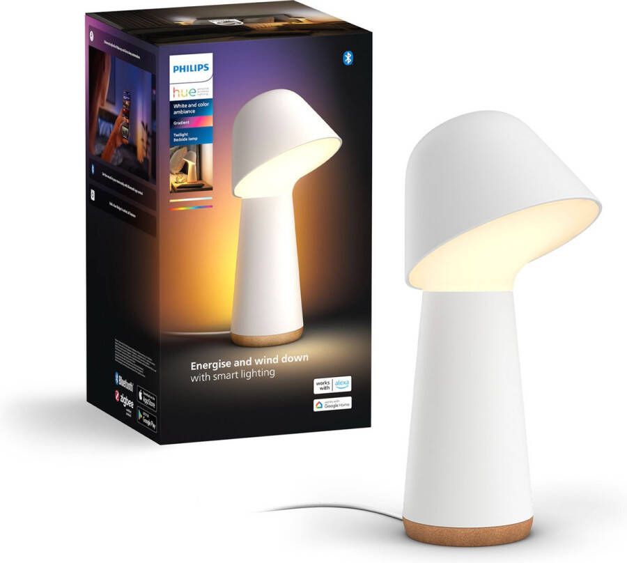 Philips Hue Twilight Sleep & wake-up light- wit en gekleurd licht wit