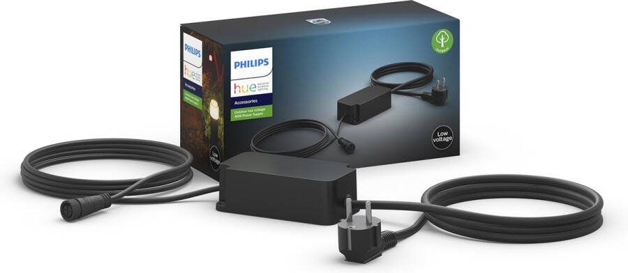 Philips Hue Voedingskabel Voor Buiten Zwart 40w - Foto 2
