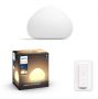 Philips Hue Wellner Tafellamp warm tot koelwit licht E27 Wit 8 5W Bluetooth incl. Dimmer Switch - Thumbnail 2