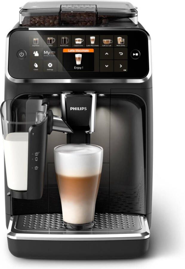 Philips LatteGo 5400 serie EP5441 50 Espressomachine Zwart RVS