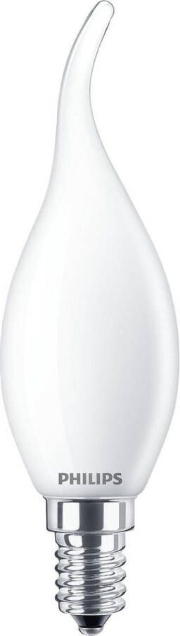 Philips Led Classic E14 25w 250lm 2700k Bent Tip Kaars Frosted