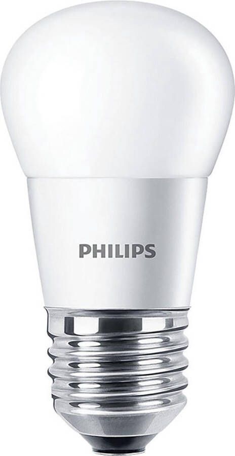 Philips LED Lamp CorePro Lustre 827 P45 FR E27 Fitting 4W Warm Wit 2700K Vervangt 25W