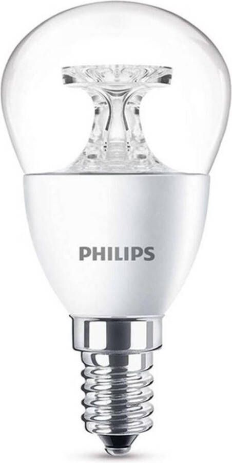 Philips Led Lamp E14 5 5w 470lm Kogel Helder