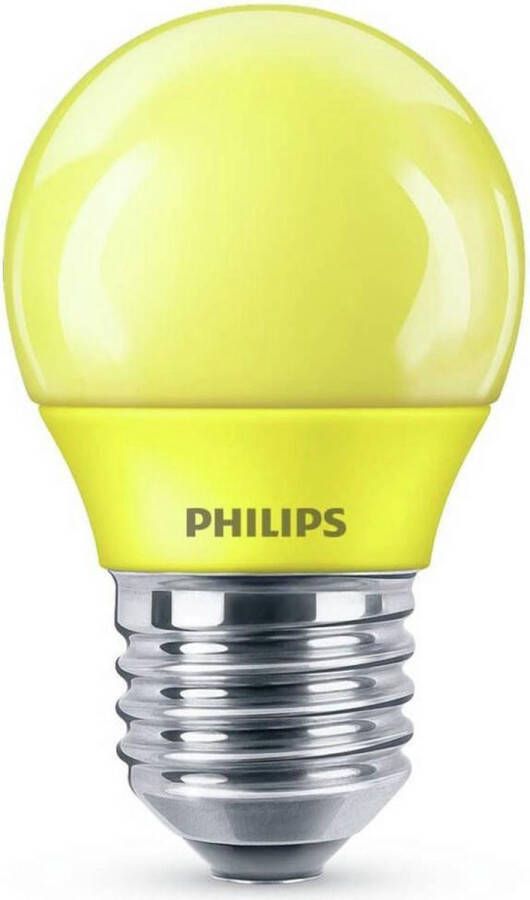 Philips LED Lamp E27 3 1W Geel